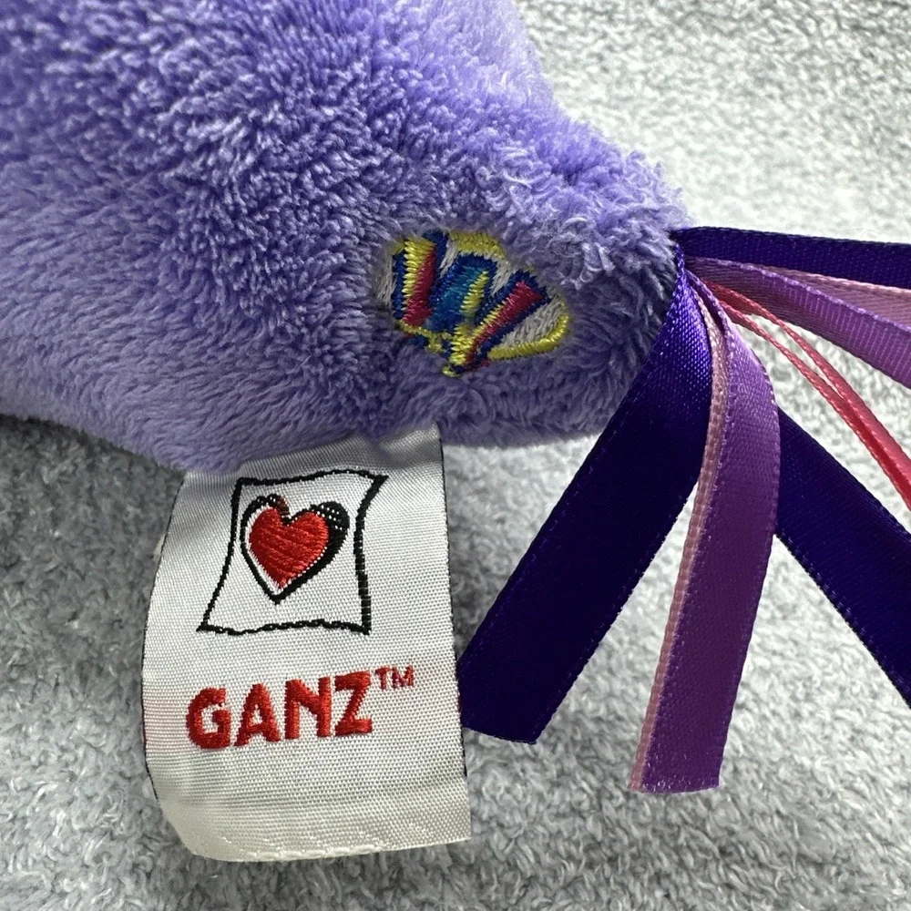 Webkinz Plumfadoodle Plush Purple Pink‎ Bird Stuffed Animal HM662 No Code